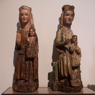 Virgin and Child by Unbekannt Unbekannt
